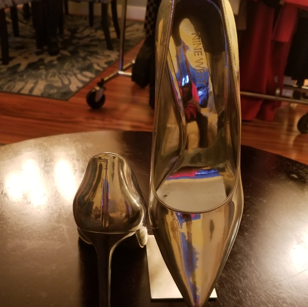 Silver Stilettos